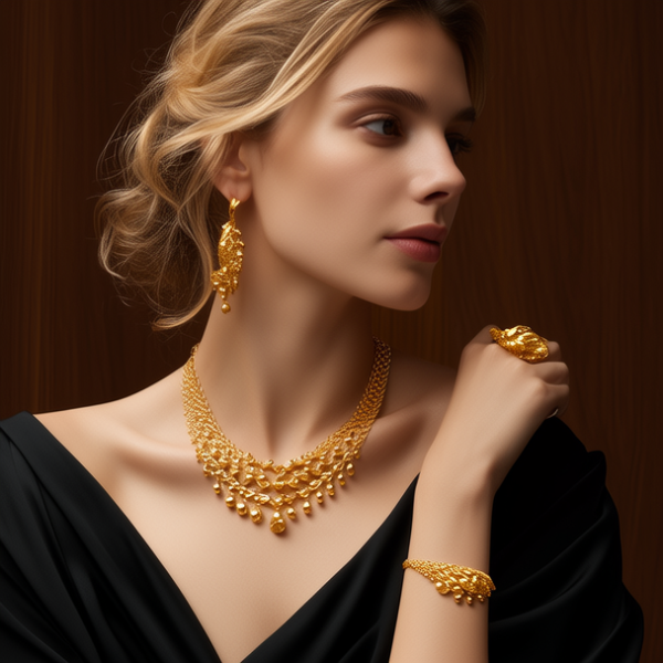 戴黄金图片 戴黄金图片