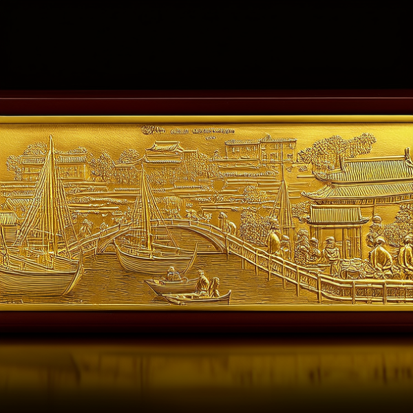 纯金版清明上河图价格